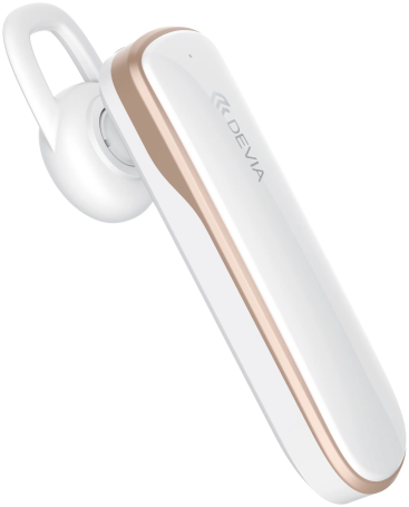 Devia Bluetooth-гарнитура Smart white (Белый)
