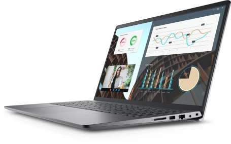 Ноутбук Dell Vostro 3530 Core i5 1335U 8Gb SSD512Gb Intel Iris Xe graphics 15.6" WVA FHD (1920x1080) Linux Ubuntu black WiFi BT Cam (3530-5850)