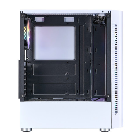 1STPLAYER DK D4, ATX, 4x120mm FRGB, White, D4-WH-4F1