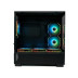 XASTRA Q500M 6ARGB-C10-UC, mATX, Aquarium, 6x120mm ARGB, Black, Q500M-6FM12A-C10-UC