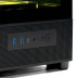 XASTRA Q500M 6ARGB-C10-UC, mATX, Aquarium, 6x120mm ARGB, Black, Q500M-6FM12A-C10-UC