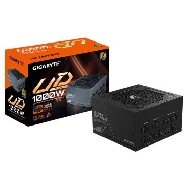 Gigabyte UD1000GM PG5 V2, 1000W, 80 PLUS Gold, GP-UD1000GM PG5, черный