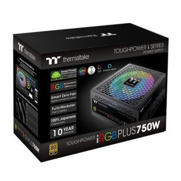 Thermaltake Toughpower iRGB Plus 750 Gold, 750W, 80 PLUS Gold, TPI-750DH3FCG, черный