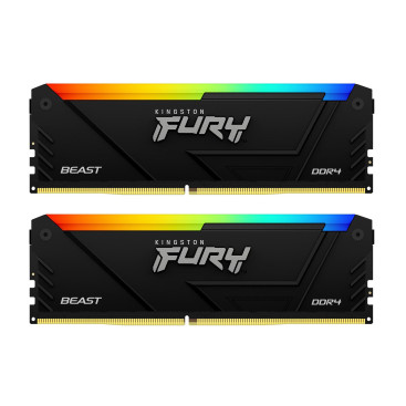 Kingston FURY Beast 16GB (2x8GB) DDR4 3600 KF436C17BB2AK2/16