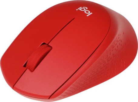 Logitech M280, беспроводная, 1000dpi, красный