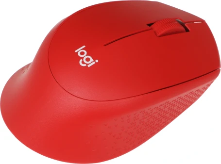 Logitech M280, беспроводная, 1000dpi, красный