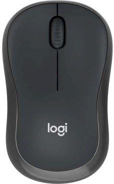 Logitech M240 Silent, беспроводная, 4000dpi, графитовый