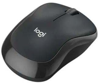 Logitech M240 Silent, беспроводная, 4000dpi, графитовый