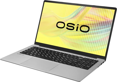 Ноутбук Osio FocusLine F160a-002 Ryzen 5 5500U 16Gb SSD512Gb AMD Radeon Graphics 16.1" IPS FHD (1920x1080) Windows 11 Home grey WiFi BT Cam 6000mAh