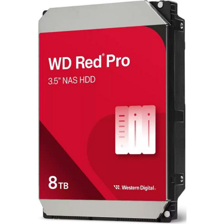 WD Red Pro 3.5" 8TB SATA 6Gb/s 7200rpm 256MB (WD8005FFBX)