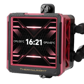 Thermalright Frozen Warframe 360 Ultra ARGB, LGA1700/1200/115X/AM5/AM4, Black