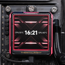 Thermalright Frozen Warframe 360 Ultra ARGB, LGA1700/1200/115X/AM5/AM4, Black