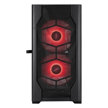 1STPLAYER DK D4-M ARGB, mATX, 3x120mm ARGB, Black, D4-M-BK-2F7-14-1F7