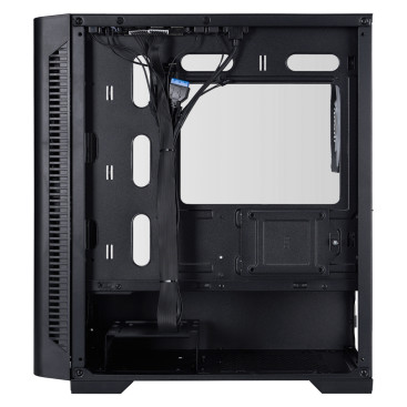 1STPLAYER DK D4-M ARGB, mATX, 3x120mm ARGB, Black, D4-M-BK-2F7-14-1F7