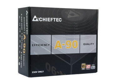 Chieftec A-90 GDP-550C, ATX 2.3, 550W, 80 PLUS Gold, Black, GDP-550C