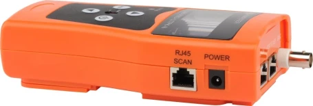Тестер кабельный Lanmaster LAN-PRO-L/TPK-N-8R оранжевый/черный