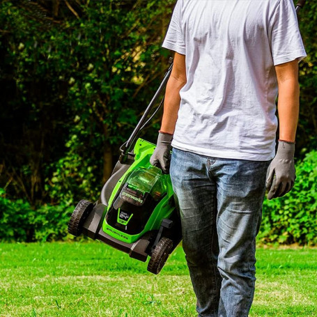 Газонокосилка роторная Greenworks GD24LM33 (2516107)