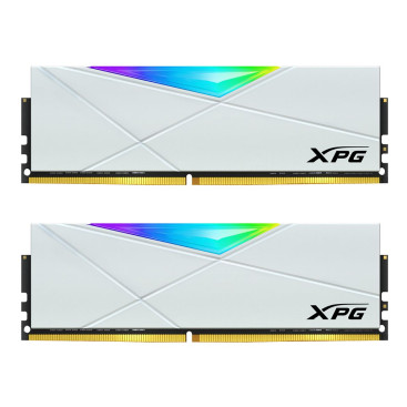 ADATA XPG SPECTRIX D50 RGB White 16GB (2x8GB) DDR4 3600 Kit AX4U36008G18I-DW50