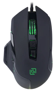 Мышь Оклик 945G REVENGE черный оптическая 1600dpi USB 8but (1012158)