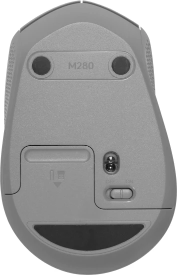 Logitech M280, беспроводная, 1000dpi, серый