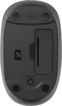 Logitech M196, беспроводная, 1000dpi, графитовый (910-007315)