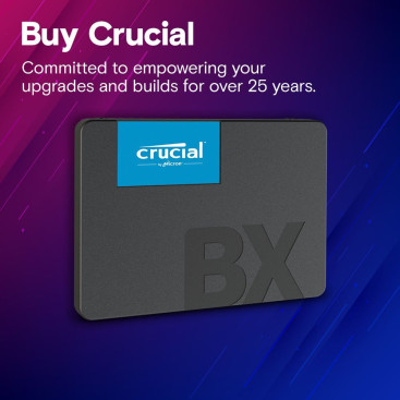 Crucial BX500 4TB 2.5" SATA 6Gb/s 560/510 CT4000BX500SSD1