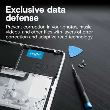 Crucial BX500 4TB 2.5" SATA 6Gb/s 560/510 CT4000BX500SSD1