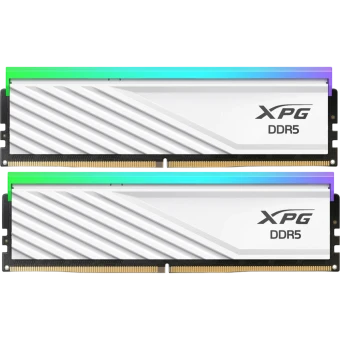 ADATA XPG Lancer Blade RGB 32GB (2x16GB) DDR5 5600 CL46 White AX5U5600C4616G-DTLABRWH