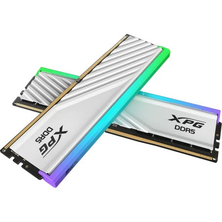 ADATA XPG Lancer Blade RGB 32GB (2x16GB) DDR5 5600 CL46 White AX5U5600C4616G-DTLABRWH