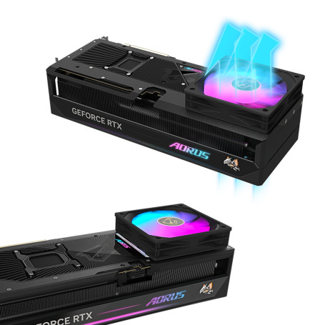 Gigabyte NVIDIA GeForce RTX 5080 MASTER 16GB GDDR7 256bit 3xDP HDMI 3FAN (GV-N5080AORUS M-16GD)