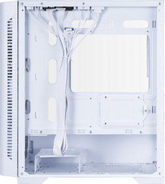 1STPLAYER DK D4-M ARGB, mATX, 3x120mm ARGB, White, D4-M-WH-2F7-14-W-1F7-W