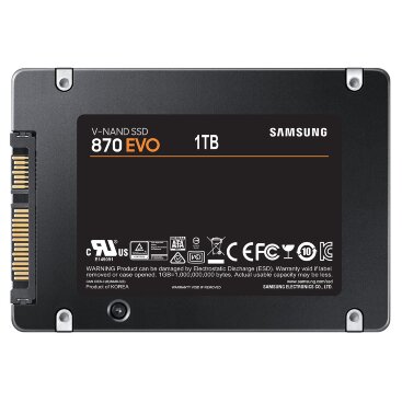 Samsung 870 EVO 1TB 2.5" SATA 6Gb/s MZ-77E1T0B/AM