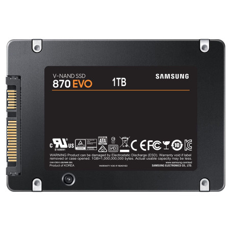 Samsung 870 EVO 1TB 2.5" SATA 6Gb/s MZ-77E1T0B/AM