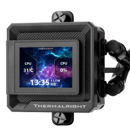 Thermalright Frozen Warframe SE 360 ARGB Black V2, LGA1700/1200/115X/AM5/AM4, Black
