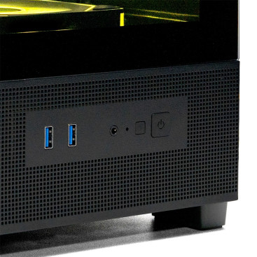 XASTRA Q500M-0F, mATX, Aquarium, Black, Q500M-0F