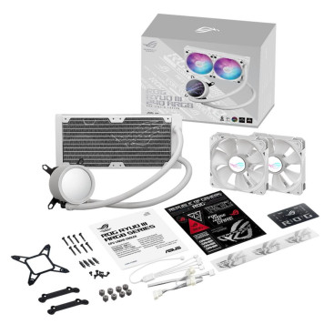 ASUS ROG RYUO III 240 ARGB WHT, LGA1851/1700/1200/115X/AM5/AM4, 90RC00J2-M0UAY0, белый