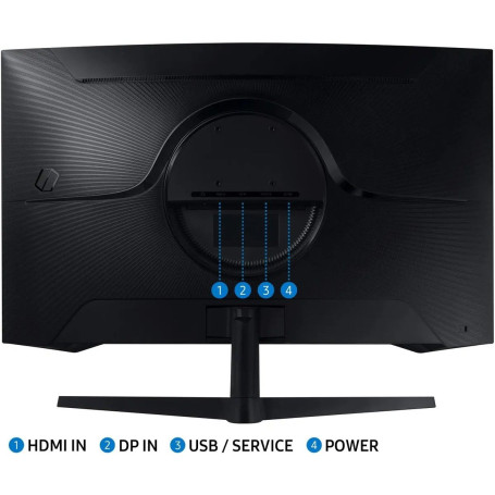 32" Samsung QHD S32CG550EI, черный