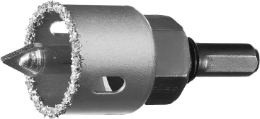 Коронка Зубр 33360-032_z01 по бет/кирп Д=32мм (1пред.) для дрелей/перфораторов