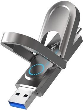 Память USB Flash Netac 512 Гб US9 1000/900Мб/с USB 3.2 (Серый)