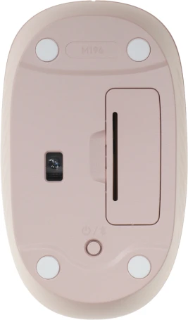 Logitech M196, беспроводная, 1000dpi, розовый