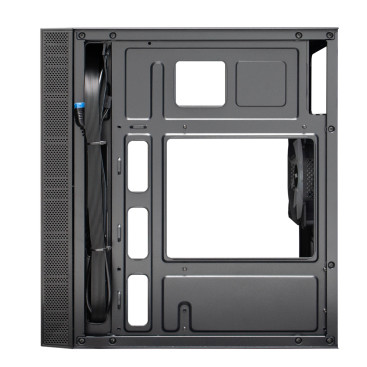 1STPLAYER FIREBASE X1, mATX, 3x120mm FRGB, Black, X1-BK-3F1