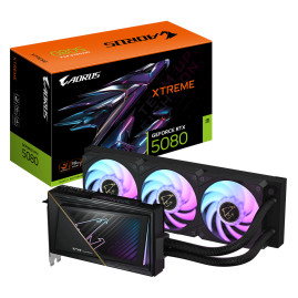 Gigabyte NVIDIA GeForce RTX 5080 XTREME WATERFORCE 16GB GDDR7 256bit 3xDP HDMI 3FAN (GV-N5080AORUSX W-16GD)