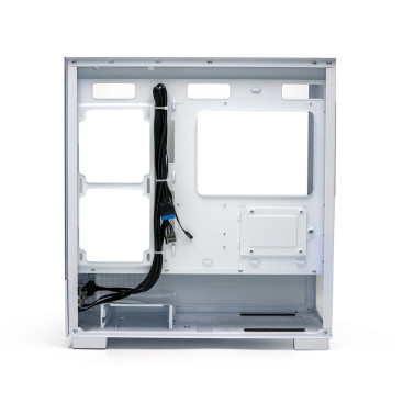 XASTRA Q500M-0F, mATX, Aquarium, White, Q500M-0F-WH