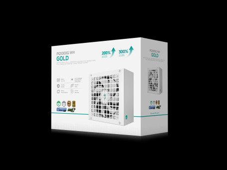 Deepcool GAMERSTORM PQ1000G WH, ATX 3.1, 1000W, 80 PLUS Gold, PCIe 5.1