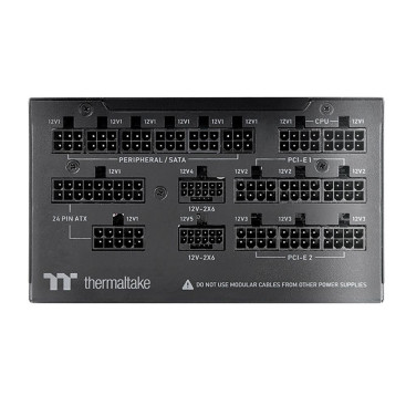 Thermaltake Toughpower TF3, 1650W, 80 PLUS Titanium, TPD-1650AH3FLT, черный