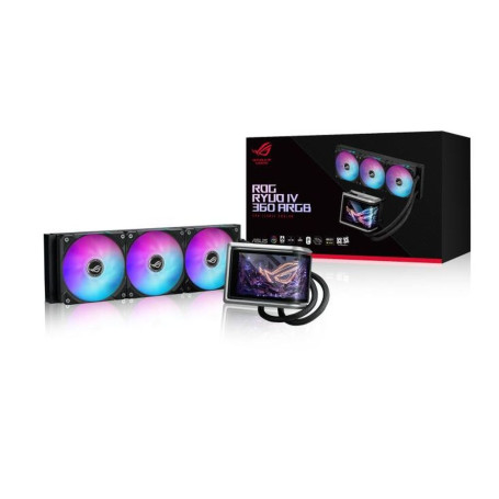 ASUS ROG RYUO IV 360 ARGB, LGA1851/1700/1200/115X/AM5/AM4, 90RC01N1-B0EAY0, черный