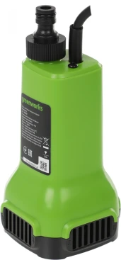 Насос бочковой Greenworks G24SWP 100Вт 1800л/час (3401007)