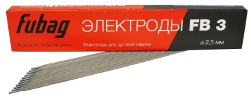 Электрод Fubag FB 3 D2.5мм L350мм 0.9гр серый (38858)