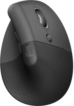 Logitech Lift, беспроводная, 4000dpi, графитовый