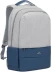 Рюкзак для ноутбука 17.3" Riva 7567 серый/темно-синий полиэстер (7567 GREY/DARK BLUE)